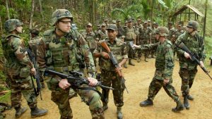 India-US joint military exercise in Kumbhirgram,  Mizoram (Image Courtesy: The Quint) 