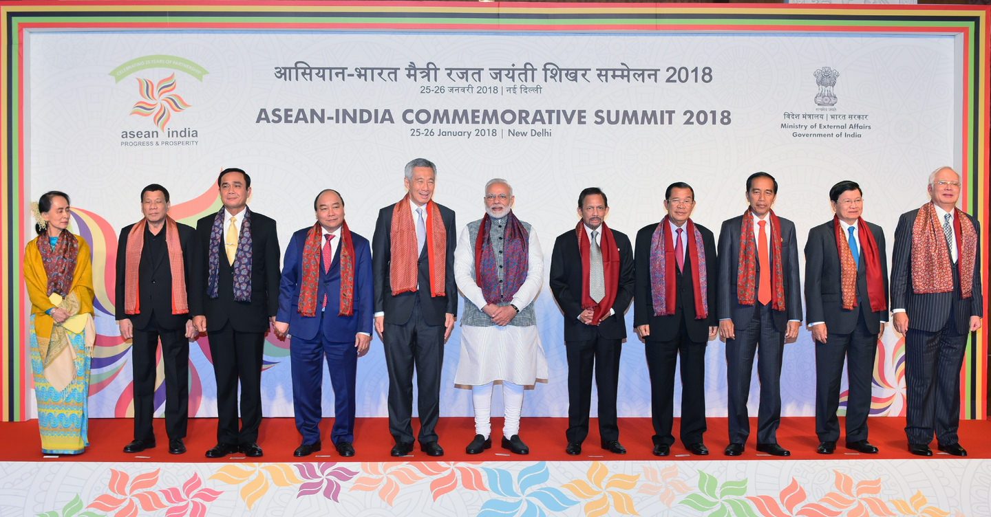 The ACT East Ambit: ASEAN@50 and India @70
