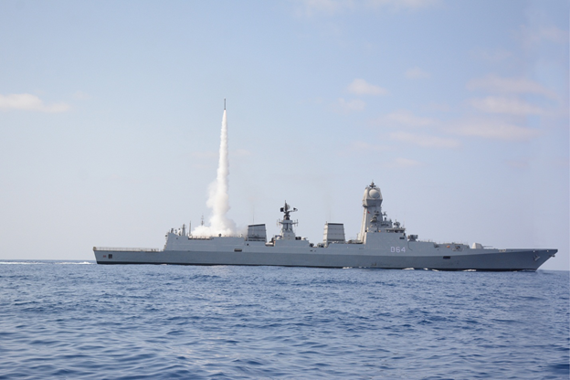 MRSAM Missile Tests Bolster Anti-Air Warfare Capabilities of Indian Warships