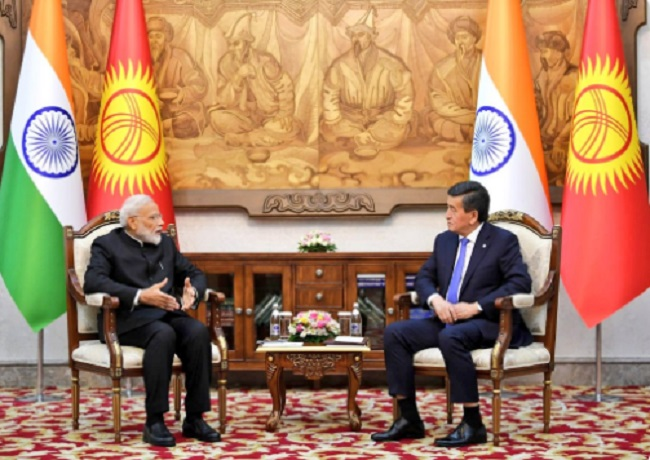 India, Kyrgyzstan Ink 15 Pacts; PM Modi Announces $200 Million Line of Credit