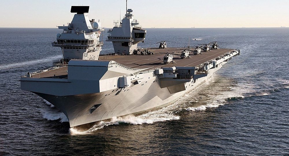China Warns UK Deployment of Aircraft Carrier to South China Sea to Be Seen as 'Hostile Action'
