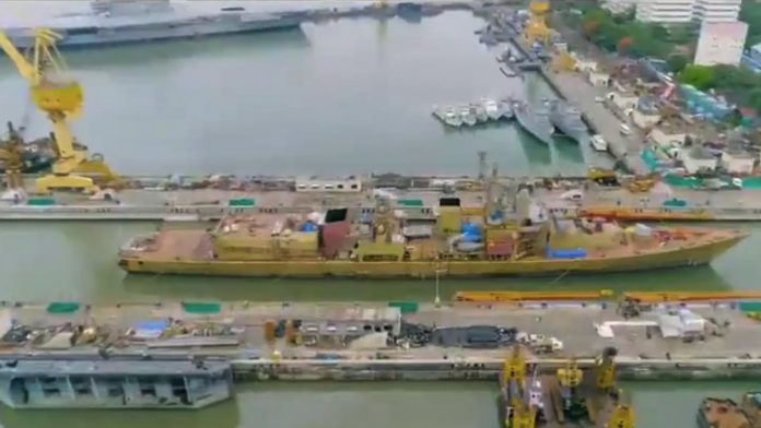 Navy to Get its Biggest Dry Dock Tomorrow, Large Enough for an Aircraft Carrier