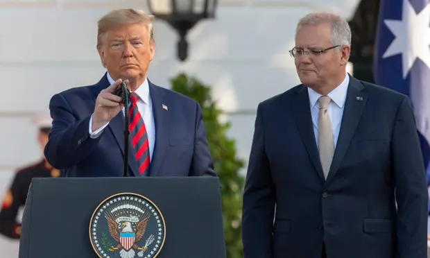 Donald Trump Suggests China 'A Threat to the World' While Praising Scott Morrison as a 'Man of Titanium'