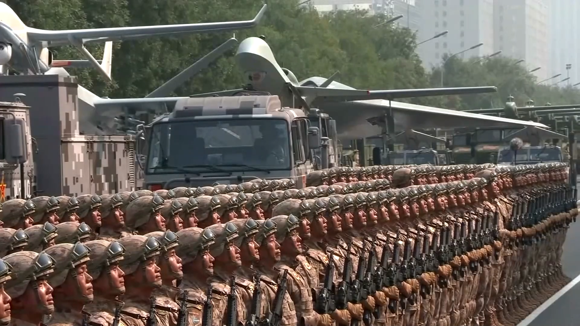 China Flexes Military Muscle to Mark 70 Years of Communist Rule
