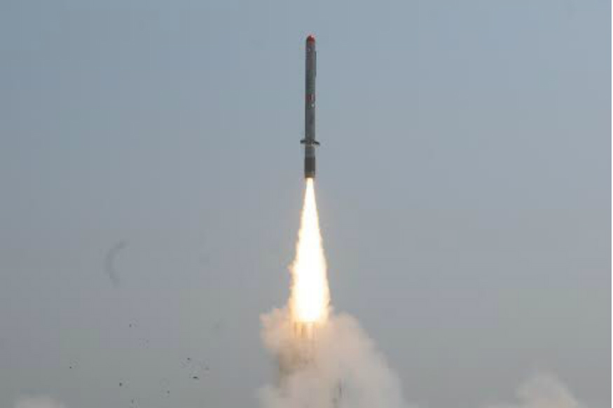 First Night Trial of Agni-III Missile Held at Abdul Kalam Island Integrated Test Range