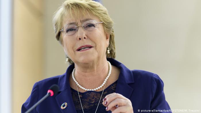 Hands off India, Ms Bachelet