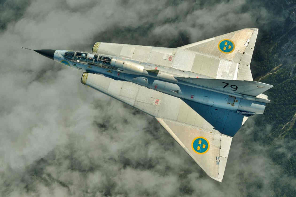 Meet the Saab 35 Draken: One Impressive Looking (and Killer) Fighter Jet