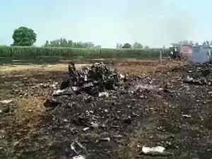 IAF's Mig-29 Jet Crashes in Punjab's Nawanshahr, Pilot Ejects Safely