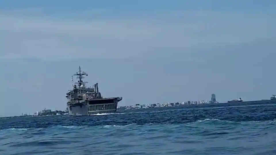 INS Jalashwa Returns to Male for her Second Repatriation Mission