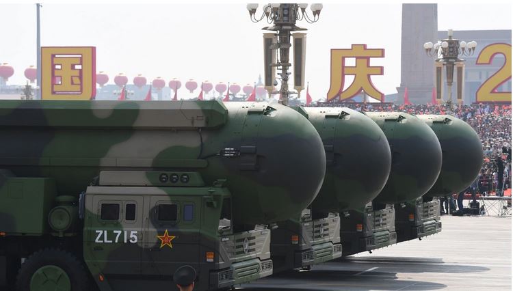 China plans to double nuclear arsenal, Pentagon says