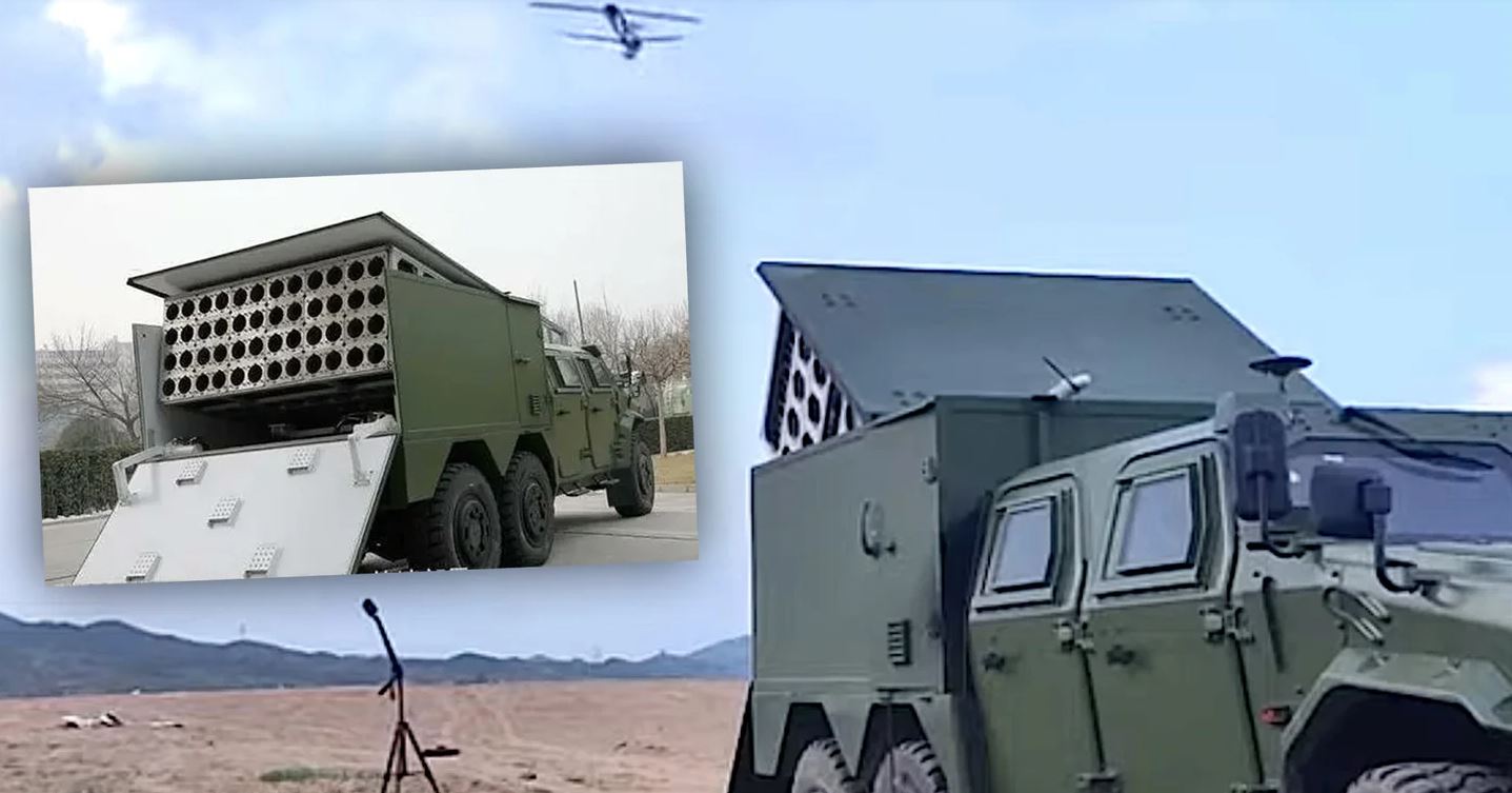 China Conducts Test Of Massive Suicide Drone Swarm Launched From A Box On A Truck