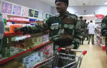 Defence Canteens to Ban Import of Finished Goods