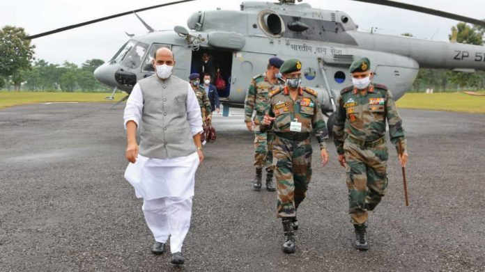 Defence Minister Rajnath Singh on Sunday said India wants an end to the border tension with China