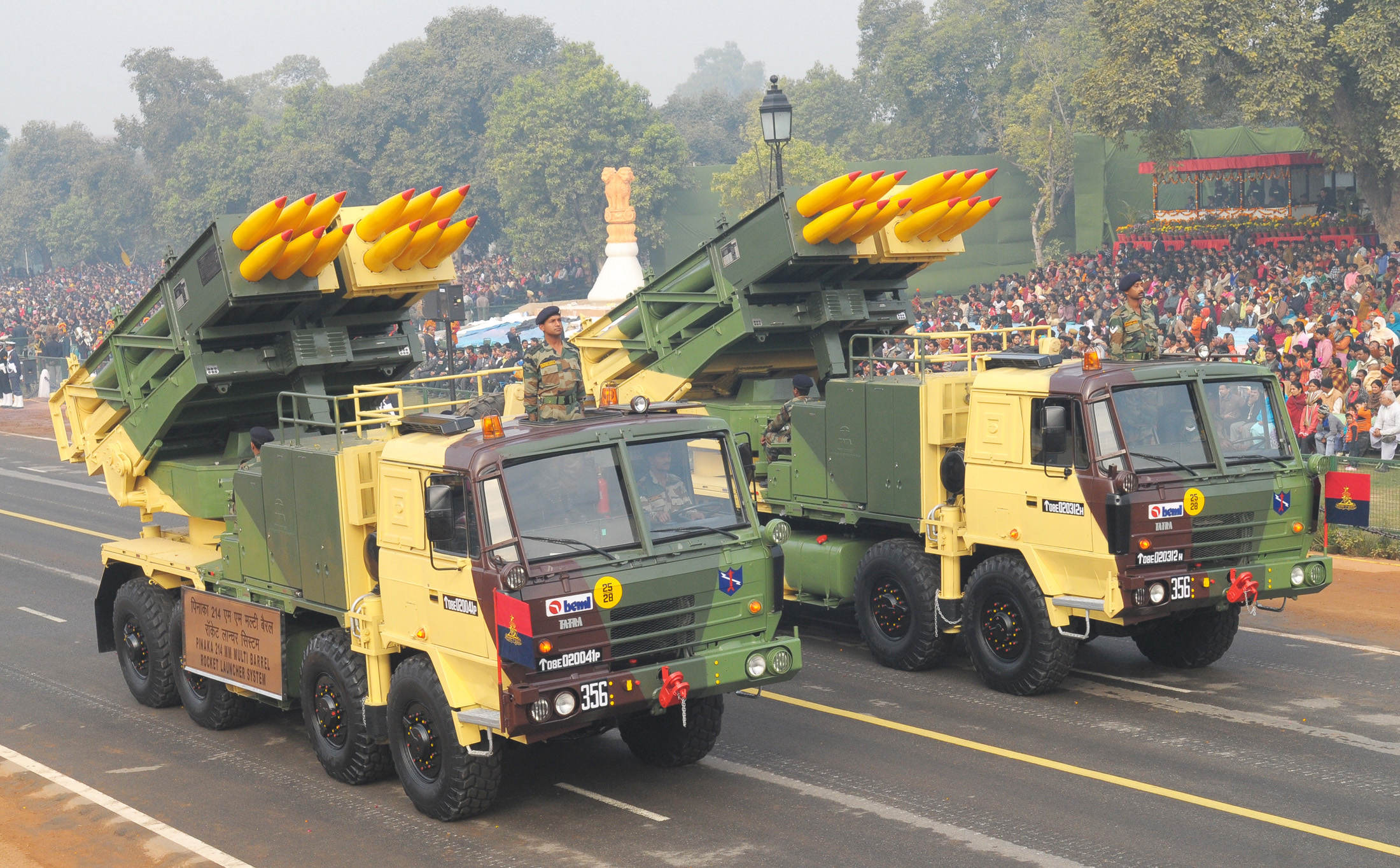 Indigenous Enhanced Version of PINAKA Rocket System Successfully Test Fired