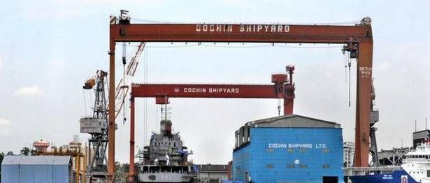 Cochin Shipyard Launches Five Vessels at One go