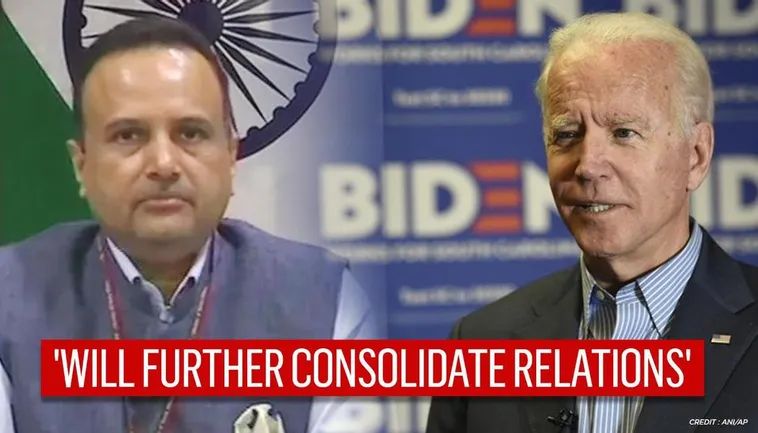 India Aims to Consolidate Multi-faceted Relations with US Under Biden Administration: MEA