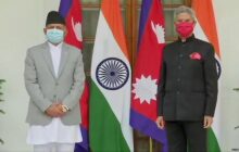 Nepal's Foreign Minister Pradeep Kumar Gyawali Meets EAM Jaishankar In New Delhi