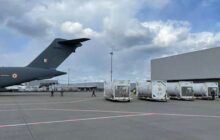 Indian Air Force Airlifts Oxygen Containers From Germany, UK