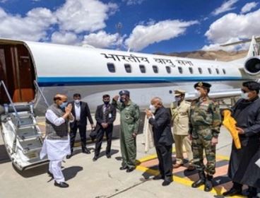 Rajnath Singh Reviews Ground Situation In Eastern Ladakh On First Day Of 3-Day Visit