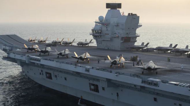 Warship Queen Elizabeth to Conduct KONKAN War Games In Bay Of Bengal With Indian Navy In July