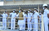 Defence Minister Reviews Project Seabird Progress At Karwar Naval Base
