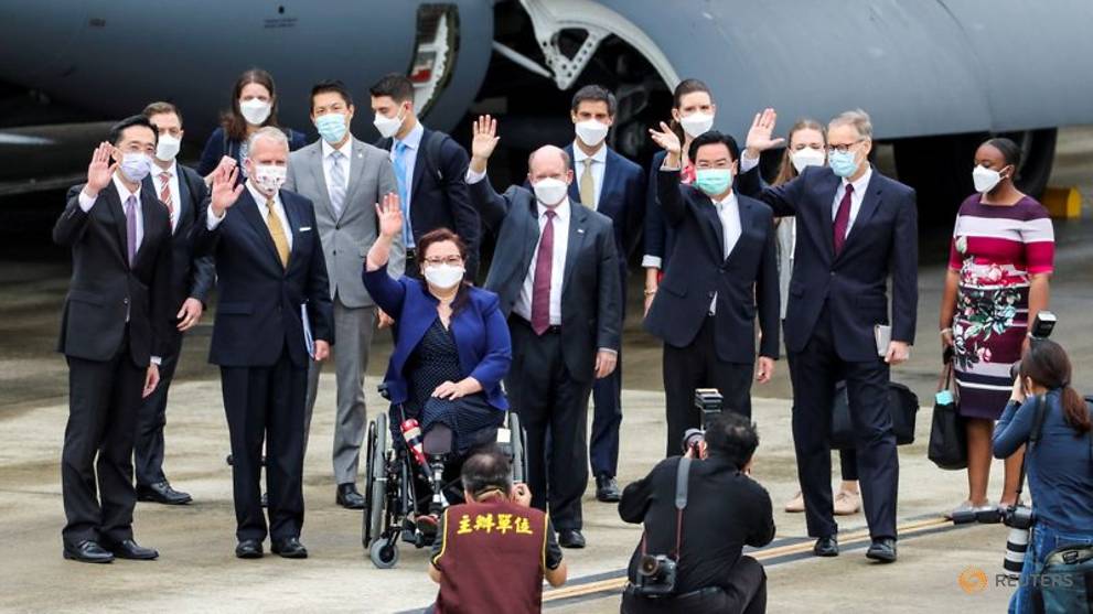 China Says US Senators Visiting Taiwan on Military Plane a 'Vile Provocation'