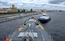 Indian Warship At St Petersburg To Participate In Russia's Navy Day Event