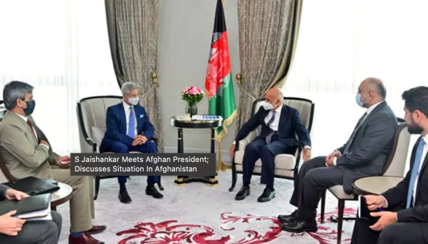 S Jaishankar Meets Afghan President; Discusses Situation In Afghanistan