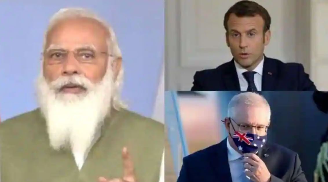 France, India & Australia trilateral to be elevated to leaders' level as Modi, Macron, Morrison's meet envisaged
