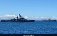 India And Philippines Conduct Naval Drills In South China Sea