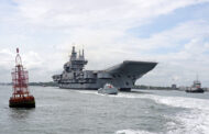 First Made-in-India Aircraft Carrier Vikrant Hits Water