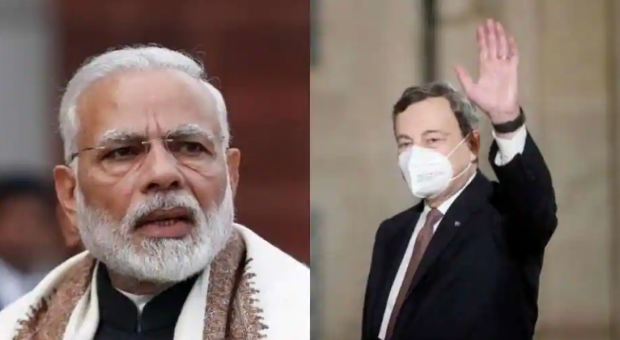 G20 Special eet on Afghanistan: Italian PM Draghi Discusses Matter with PM Modi