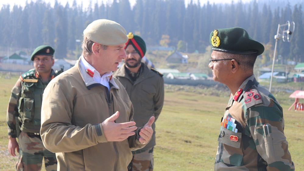 British Army chief visits Chinar Corps in Srinagar