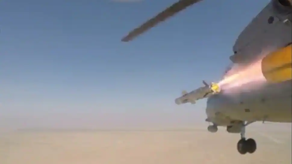 DRDO, IAF Successfully Flight-Test Indigenous Stand-Off Anti-Tank Missile - WATCH