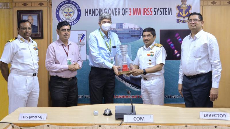 Vizag’s NSTL Handovers Infrared System For INS Vikrant Being Built At Cochin