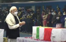 Mortal Remains Of CDS Rawat, 12 Others Reach Delhi, PM, Def Min Pay Tribute