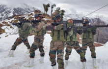Back-Deep Into Snow, Jawans Patrol Forward Areas To Check Infiltration In J-K's Poonch