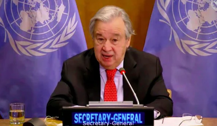 UN Chief Antonio Guterres Hopes For Peaceful Resolution Of Kashmir Issue Between India And Pakistan