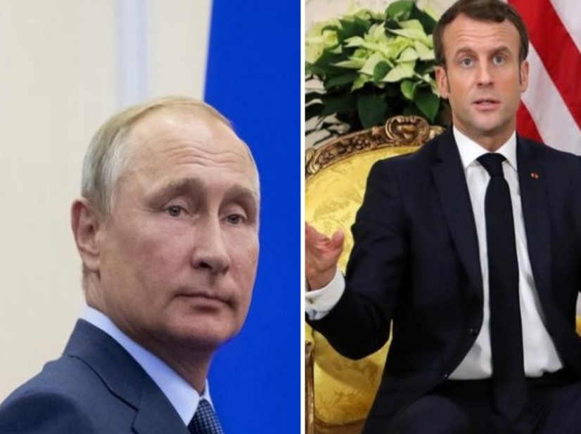 Putin In Call With Macron Agrees To Meet Ukraine, IAEA In Third Country