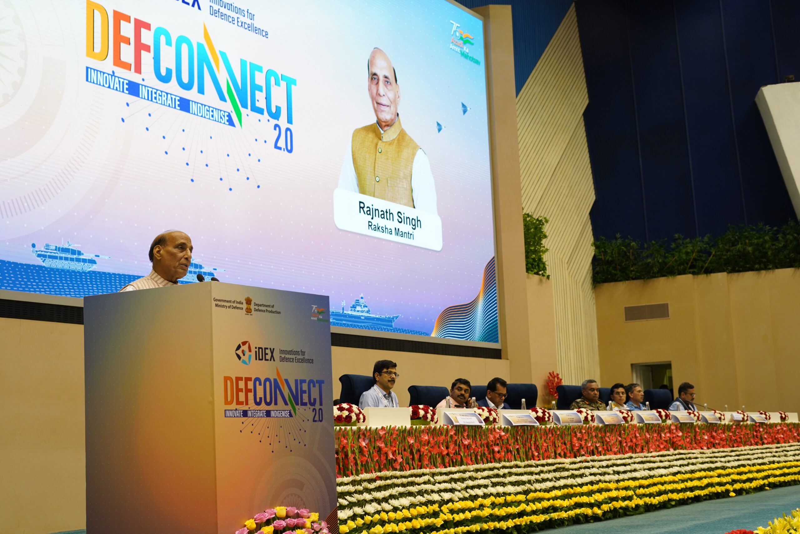 DefConnect 2.0 A Celebration Of Indian Defence Start-up Ecosystem: Rajnath Singh