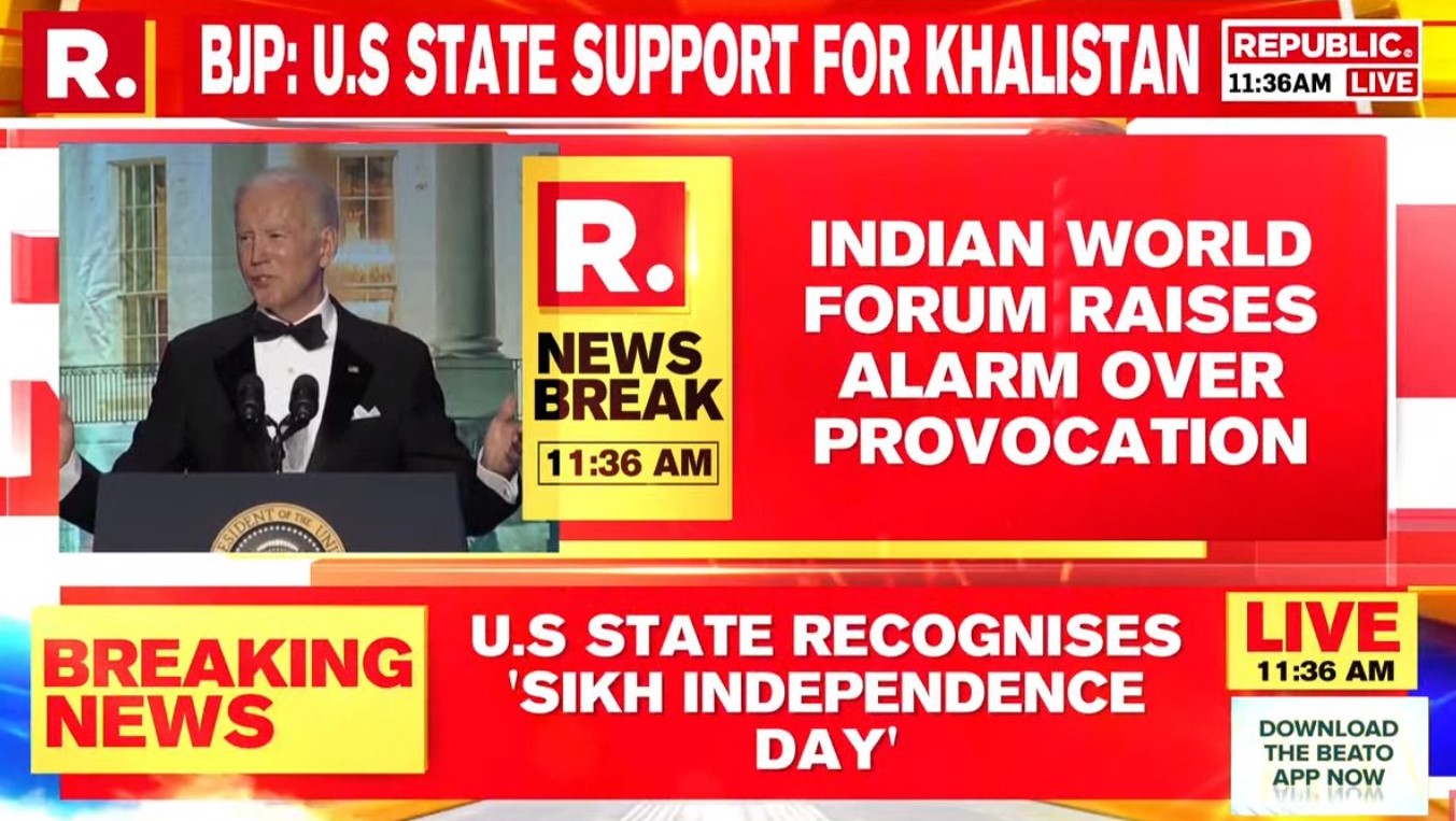 Indian World Forum Raises Concern As US' Connecticut 'Recognises' Sikh Independence Day