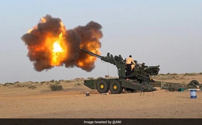 Successful Trials Of India-Made Advanced Artillery Gun System Carried Out