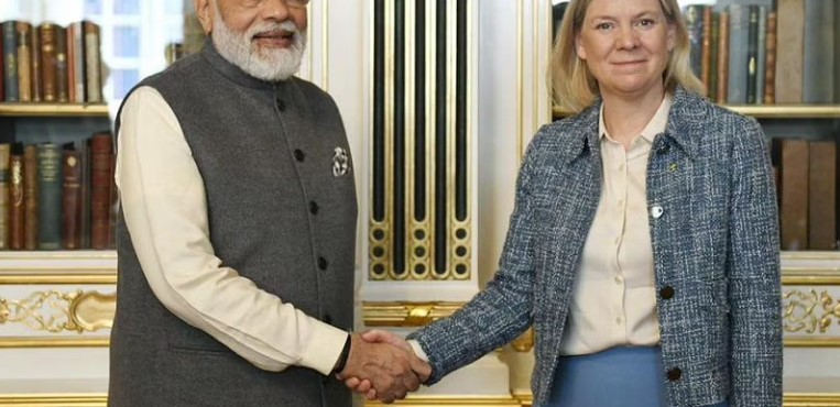 PM Modi Meets Swedish Counterpart In Denmark, Discusses Ways To Deepen Bilateral Ties
