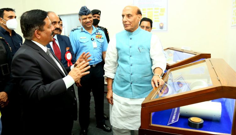 Defence Minister Inaugrates Warhead, RF Seeker Facility In Telangana