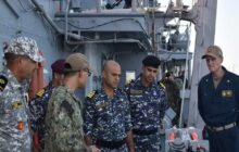 INS Talwar Deployed In Persian Gulf Participates In Bilateral Activities With Multi-National Forces
