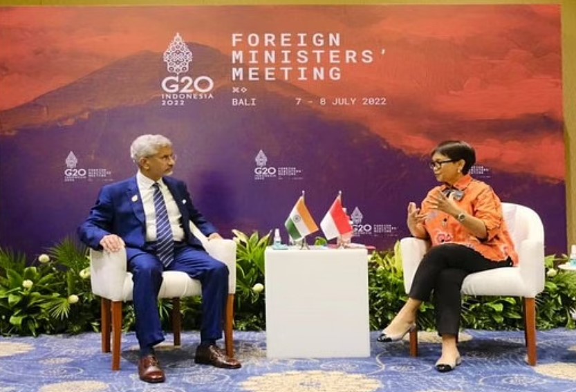 Jaishankar Meets Indonesian Foreign Minister On Sidelines Of G20 Summit