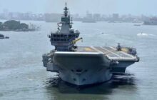 Aircraft Carrier Vikrant Completes Last Phase Of Trials; MiG-29K Fighter Seen On Deck