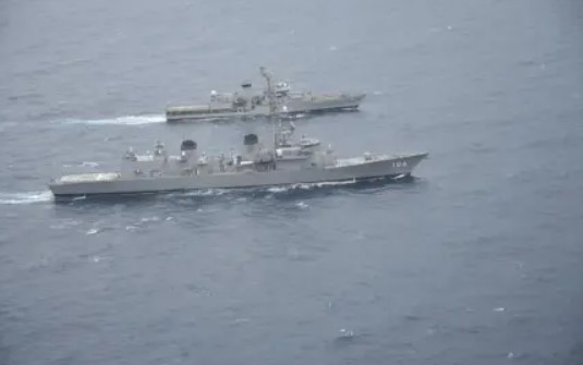 Maritime Partnership Exercise Between Indian Navy And Japan Maritime Self Defense Force In The Andaman Sea
