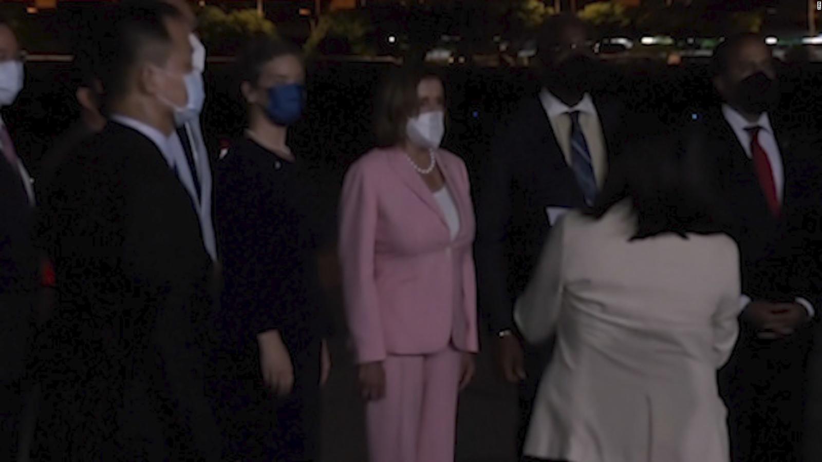 US House Speaker Nancy Pelosi Lands In Taiwan Amid Threats Of Chinese Retaliation