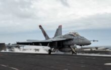 Navy Salvages Super Hornet That Blew Off USS Harry Truman In The Med